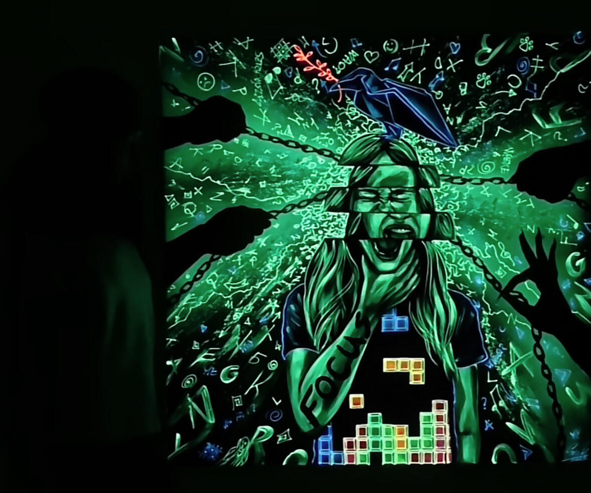 Tranh nghệ thuật về ADHD